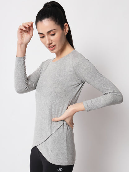 Appulse Women's Cross Over T-Shirt | Women | Premium Cotton | Activewear | Athleisure