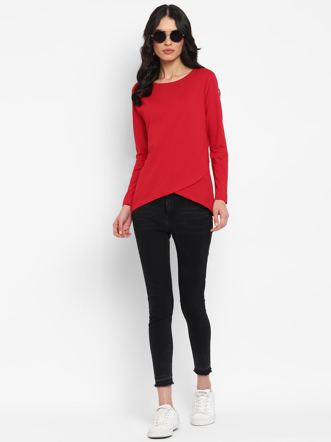 Ap'pulse Women's Cross Over Tshirt