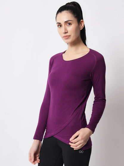 Appulse Women's Cross Over T-Shirt | Women | Premium Cotton | Activewear | Athleisure