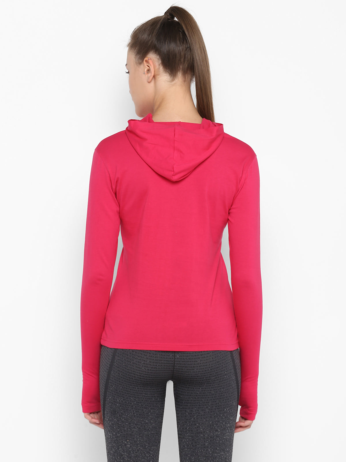 Ap'pulse Women's Hoodie Long Sleeve Thumbopen