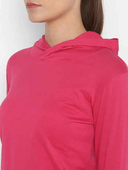 Appulse Women's Hoodie Long Sleeve Thumb Hole | Women | Premium Cotton | Activewear | Athleisure