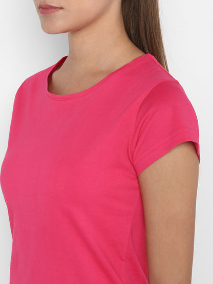 Appulse Women's Short Sleeve Round neck T-Shirt | Women | Premium Cotton | Activewear | Athleisure