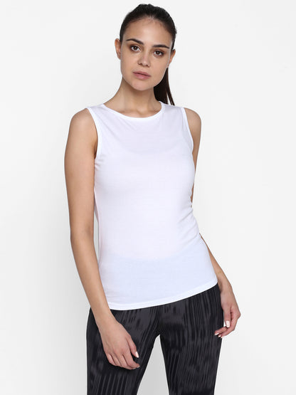 Appulse Women's Sleeveless Round neck T-Shirt | Women | Premium Cotton | Activewear | Athleisure