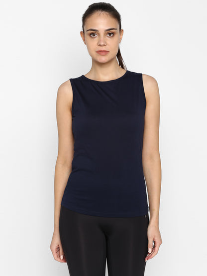 Appulse Women's Sleeveless Round neck T-Shirt | Women | Premium Cotton | Activewear | Athleisure