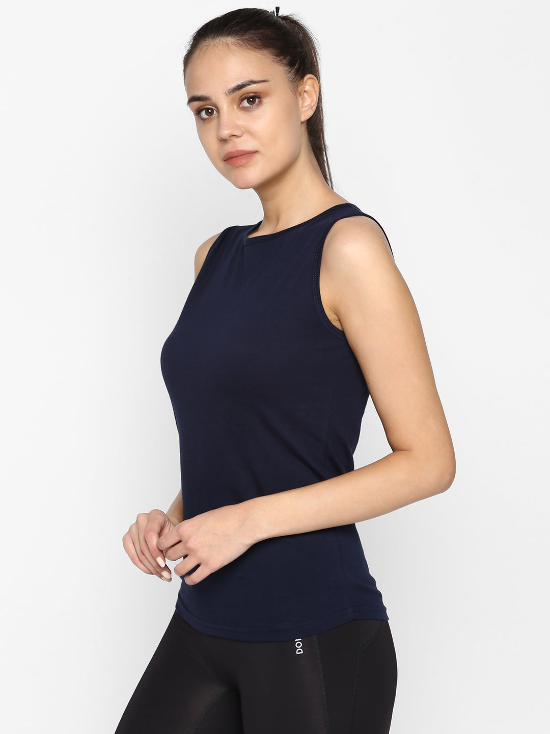 Ap'pulse Women's Sleeveless Round neck Tshirt