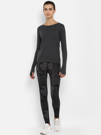 Appulse Women's Round Neck Long Sleeve Thumopen T-Shirt | Women | Premium Cotton | Activewear | Athleisure