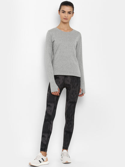 Appulse Women's Round Neck Long Sleeve Thumopen T-Shirt | Women | Premium Cotton | Activewear | Athleisure
