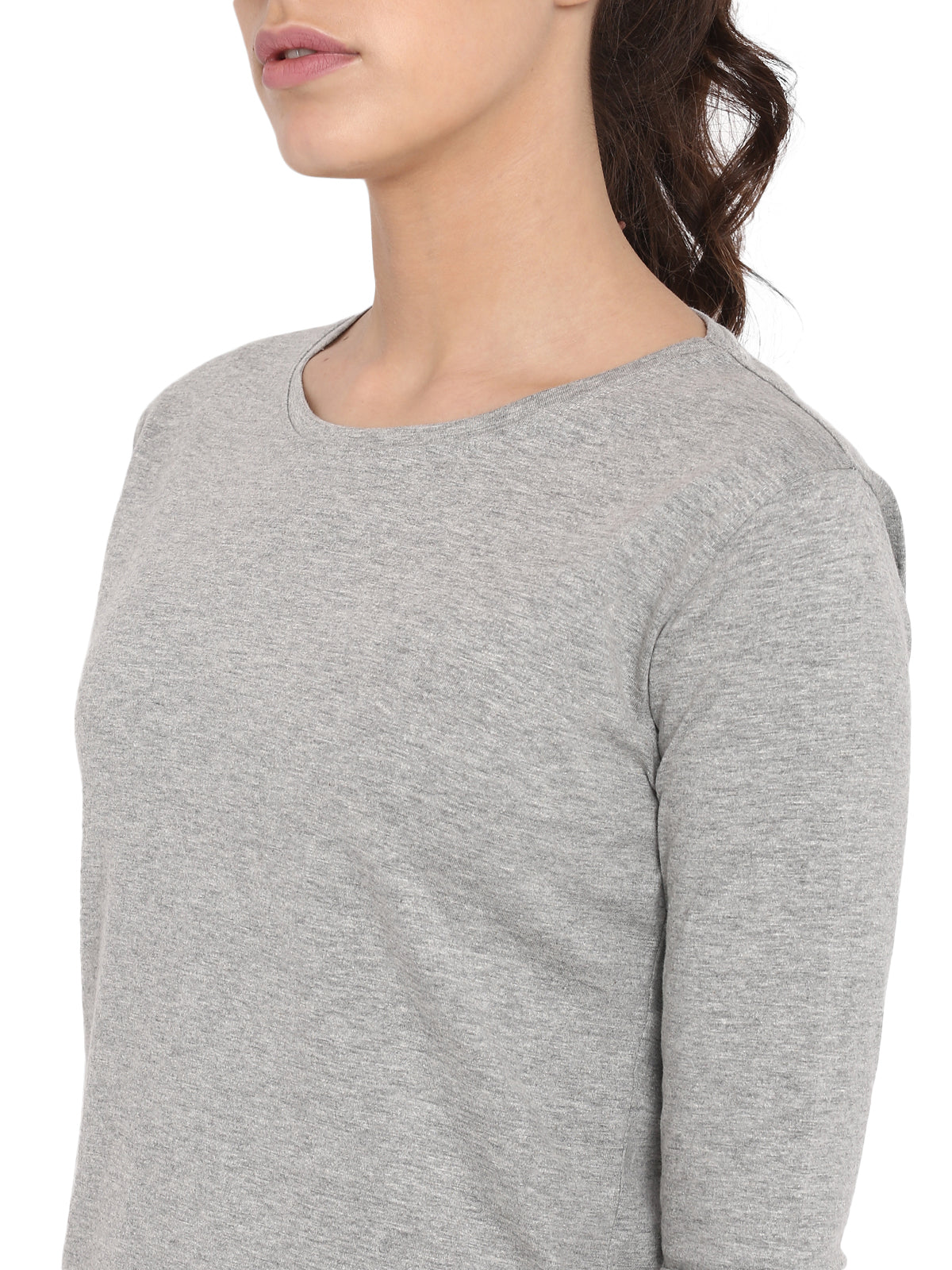 Ap'pulse Women's 3/4th sleeve Round Neck Tshirt