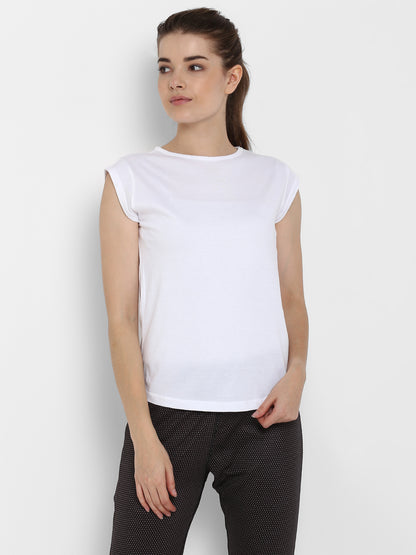 Appulse Women's Cap SleeveT-Shirt | Women | Premium Cotton | Activewear | Athleisure