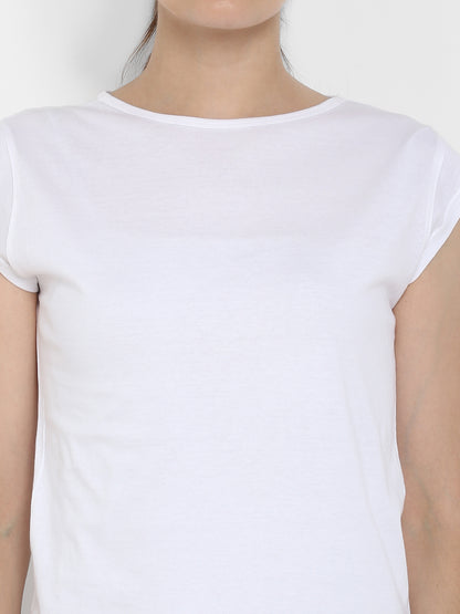Appulse Women's Cap SleeveT-Shirt | Women | Premium Cotton | Activewear | Athleisure