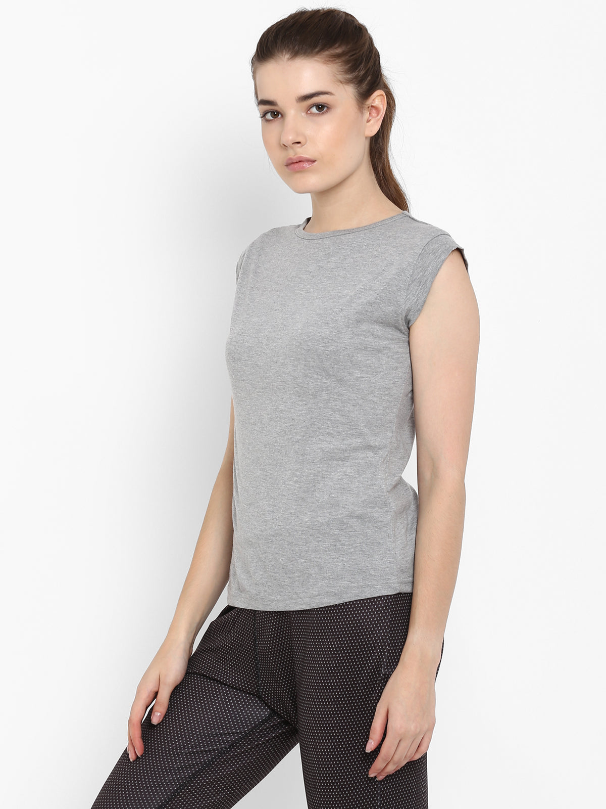 Ap'pulse Women's Cap SleeveTshirt