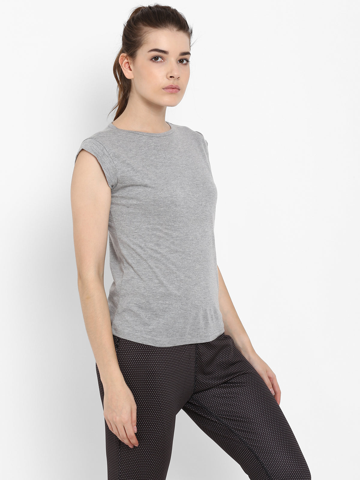 Ap'pulse Women's Cap SleeveTshirt