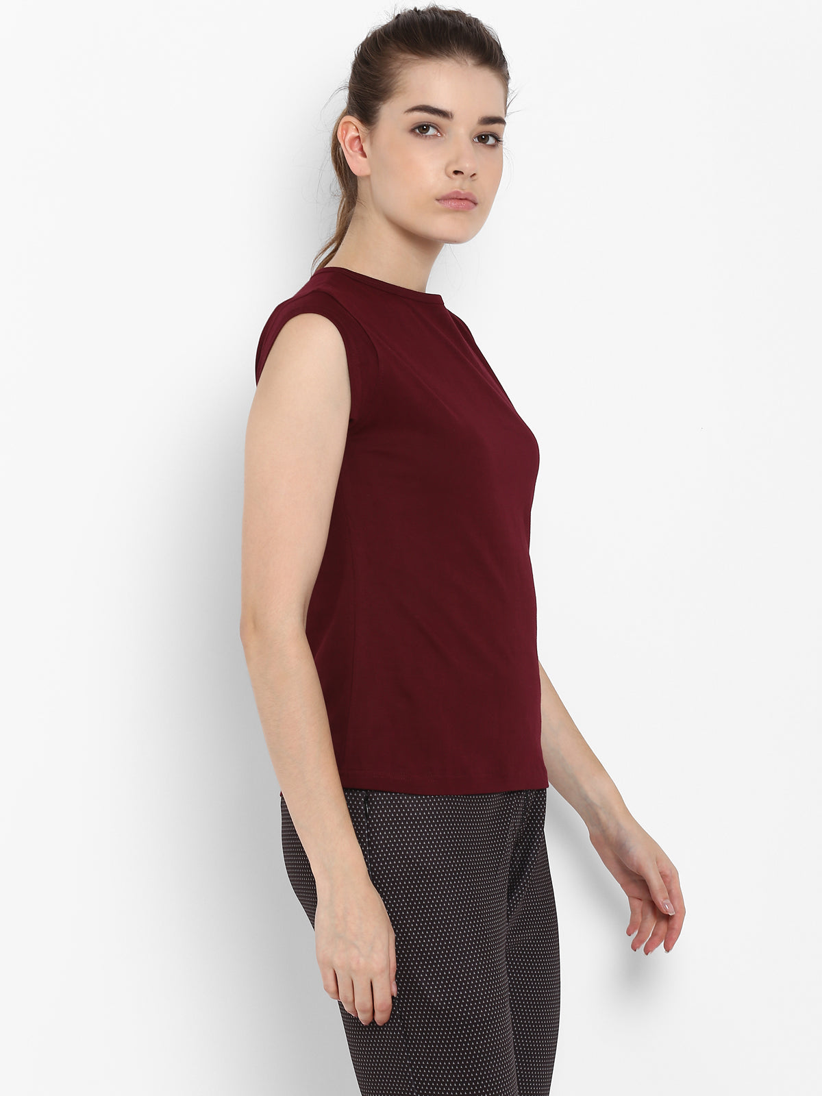 Ap'pulse Women's Cap SleeveTshirt