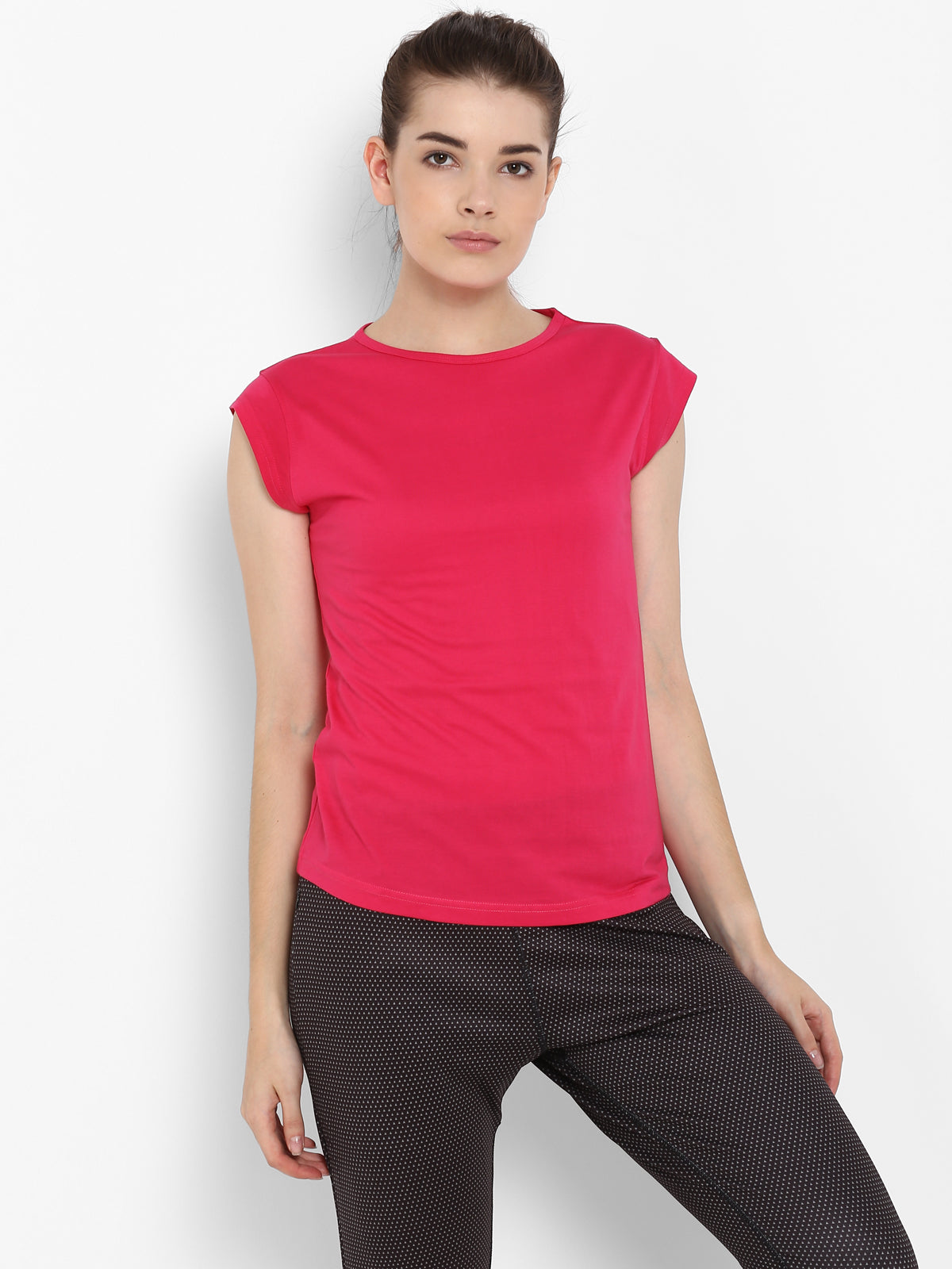 Ap'pulse Women's Cap SleeveTshirt