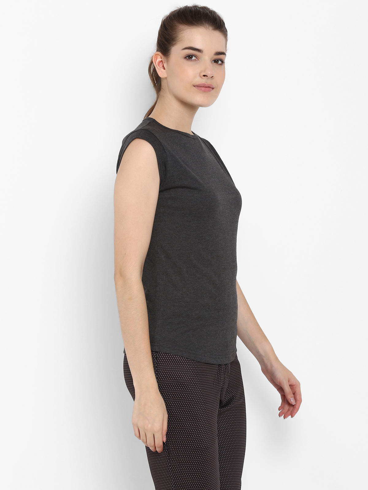 Ap'pulse Women's Cap SleeveTshirt