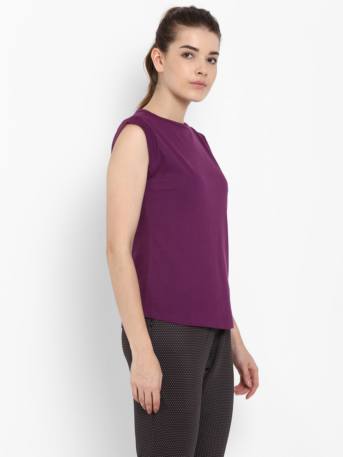 Ap'pulse Women's Cap SleeveTshirt