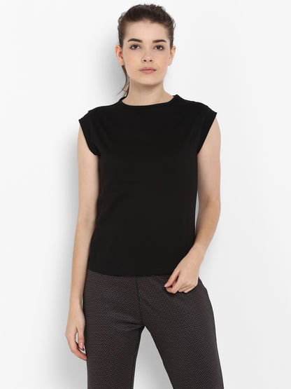 Appulse Women's Cap SleeveT-Shirt | Women | Premium Cotton | Activewear | Athleisure