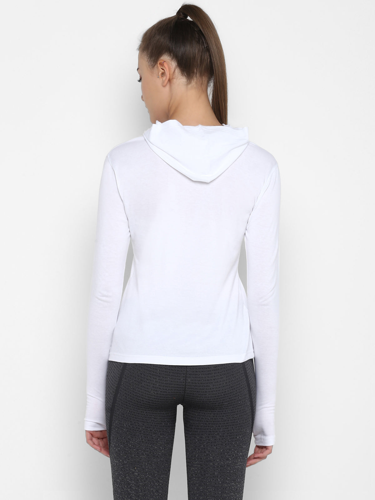 Ap'pulse Women's Hoodie Long Sleeve Thumbopen