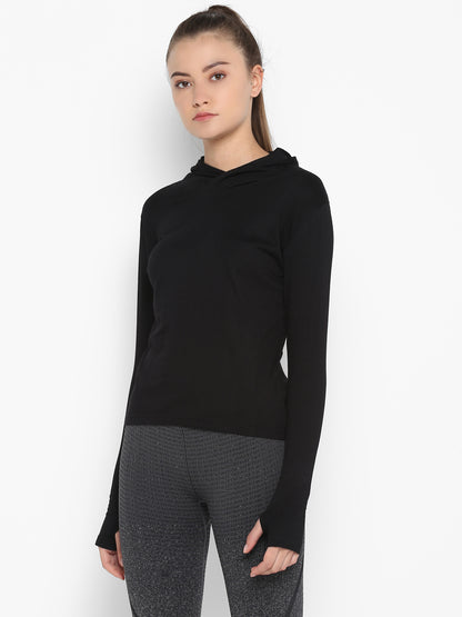 Appulse Women's Hoodie Long Sleeve Thumb Hole | Women | Premium Cotton | Activewear | Athleisure