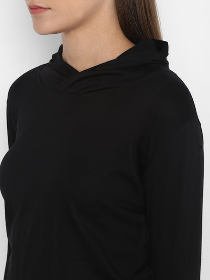 Appulse Women's Hoodie Long Sleeve Thumb Hole | Women | Premium Cotton | Activewear | Athleisure