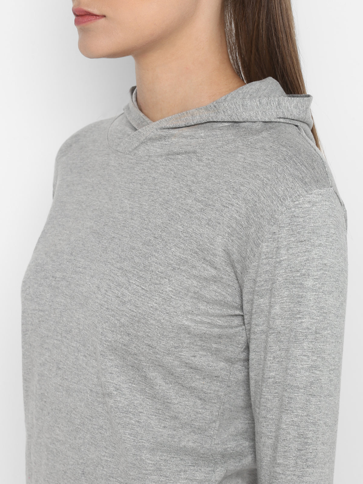 Ap'pulse Women's Hoodie Long Sleeve Thumbopen