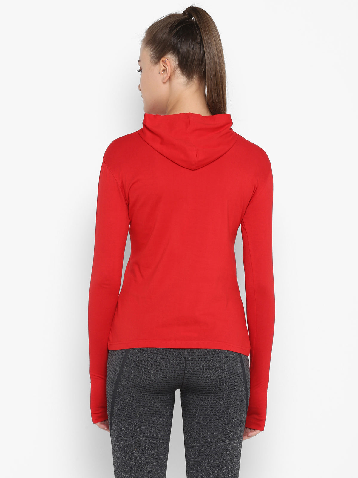 Ap'pulse Women's Hoodie Long Sleeve Thumbopen