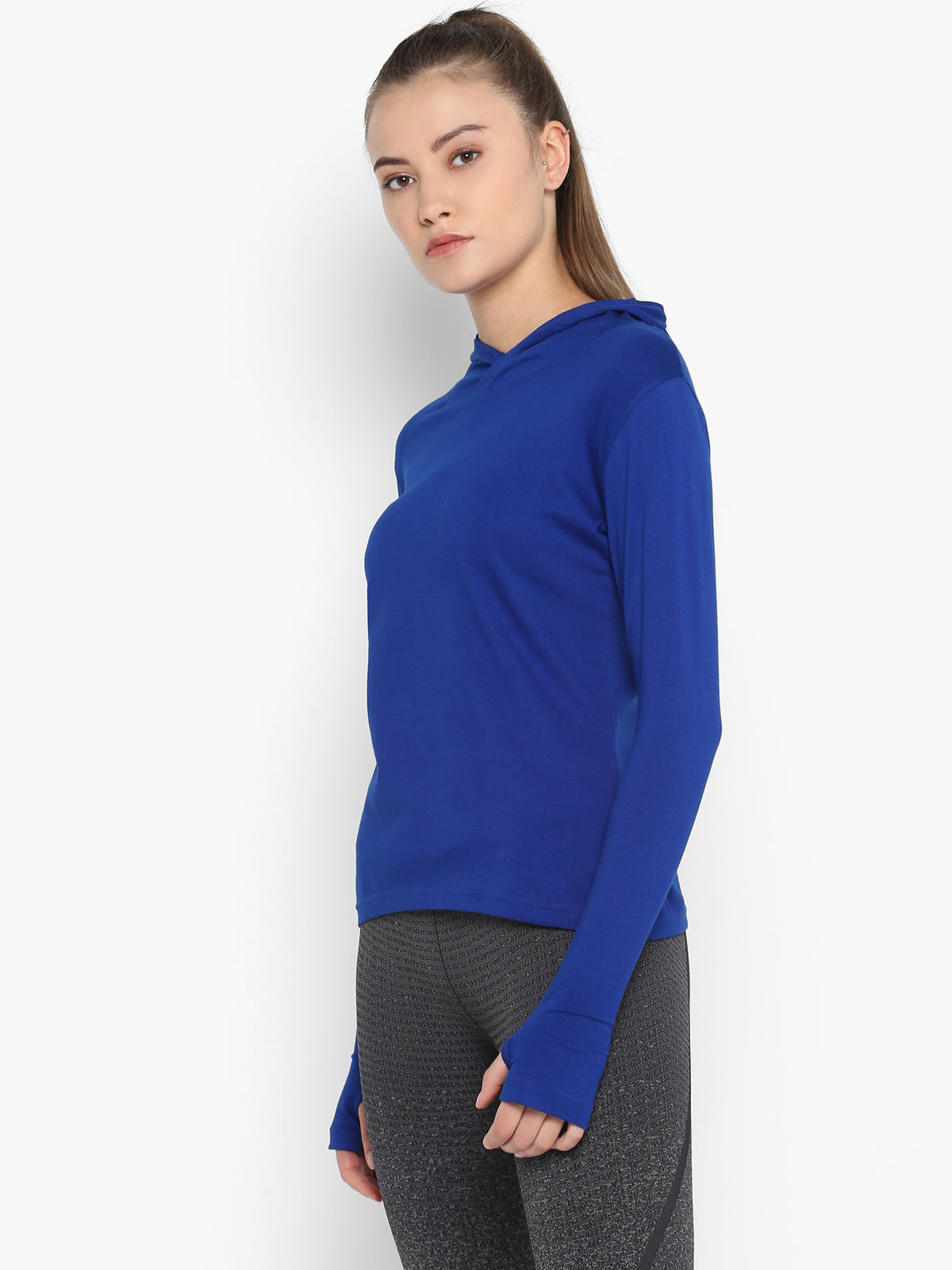 Ap'pulse Women's Hoodie Long Sleeve Thumbopen