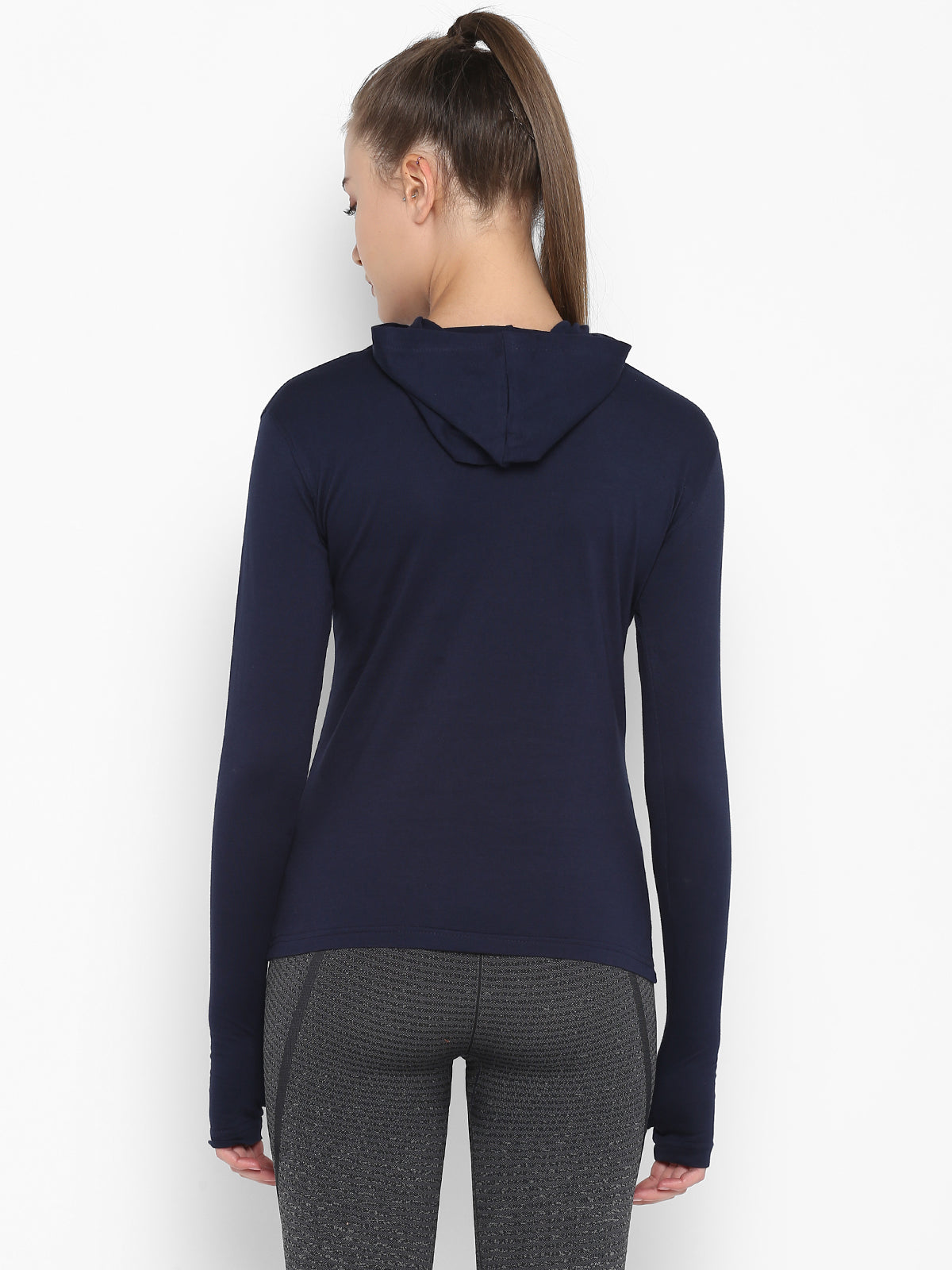 Ap'pulse Women's Hoodie Long Sleeve Thumbopen