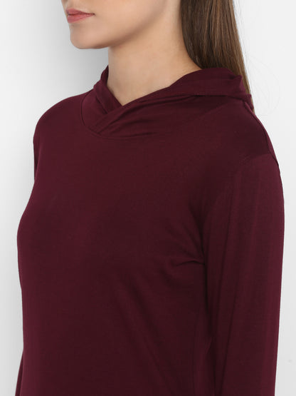 Appulse Women's Hoodie Long Sleeve Thumb Hole | Women | Premium Cotton | Activewear | Athleisure