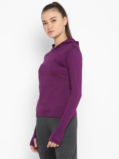 Appulse Women's Hoodie Long Sleeve Thumb Hole | Women | Premium Cotton | Activewear | Athleisure